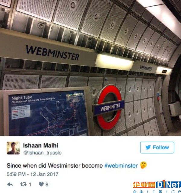 为了做广告，亚马逊把伦敦一个地铁站名字改了
