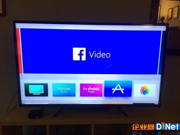 Facebook视频登陆Apple TV 在电视上看手机小视频是怎样的体验？