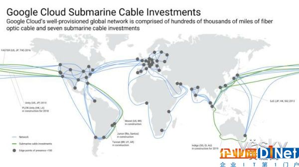 为提高竞争力 谷歌正建立一条亚太海底电缆