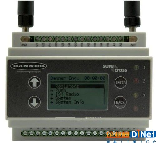 美国邦纳全新发布DXM100无线控制器