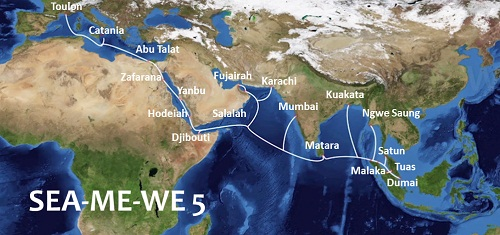 国内设施不健全 孟加拉国SeaMeWe-5系统成摆设