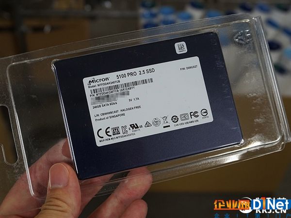 3.8TB 1.8万元！美光SSD 5100 RPO开卖：罕见eTLC闪存