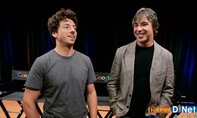 谷歌创始人谢尔盖·布林（左）与拉里·佩奇（右）
