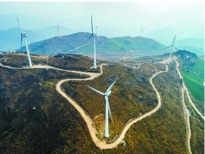 浙江中部地区首座风力发电场累计发电量达1.45亿千瓦时