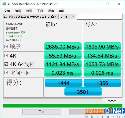 慧荣新主控SM2262！台电极品M.2 SSD亮相：狂飙2.7GB/s
