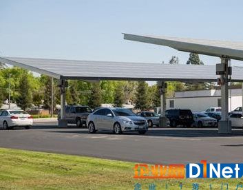目前国内最大的停车场光伏发电项目投运