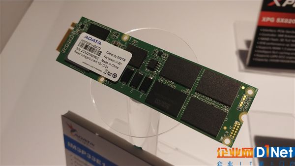 威刚首秀M.3 SSD：单路服务器集成36块288TB！