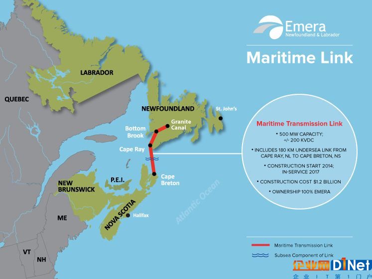 耐克森成功交付北美最长海底电力电缆