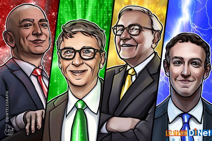 从互联网到区块链：世界五大富豪是如何看待加密货币的？