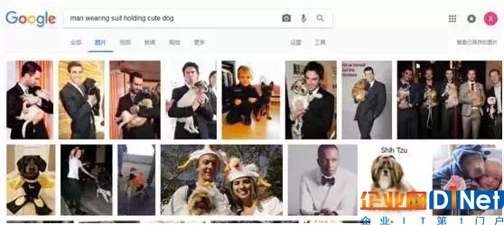 Google搜索准确率示意图