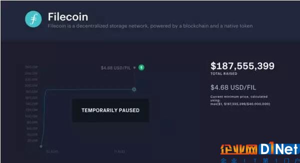 Filecoin通过CoinList平台融资超过2.5亿美元。