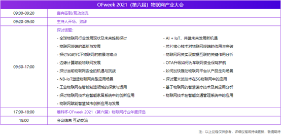 OFweek 2021（第六届）物联网与人工智能产业大会暨展览会正式启动