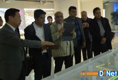 软通动力陪同印度代表团开启智慧城市之旅 促进合作交流