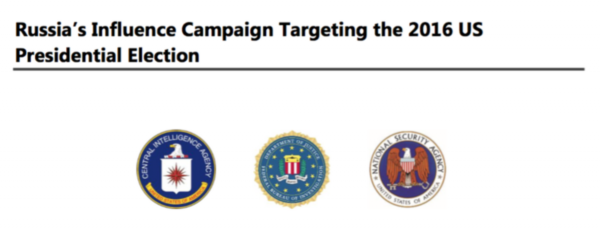CIA、FBI、NSA等三家美国情报机构提交的报告