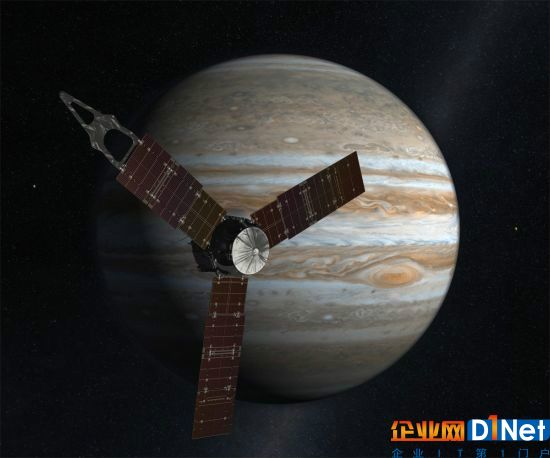 朱诺号木星探测器，2015年抵达木星，承受超强辐射开始工作