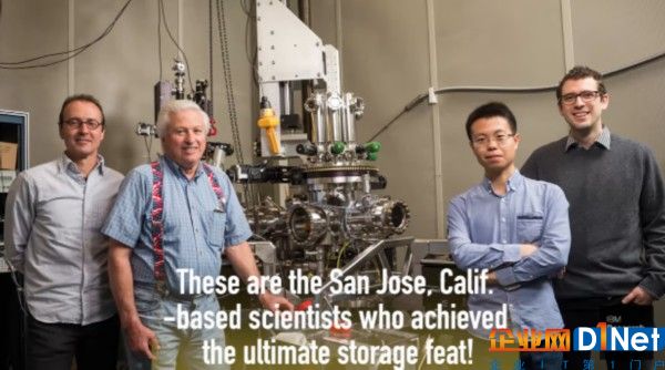世界上最小的磁体诞生！IBM 实现在单原子上存储位数据