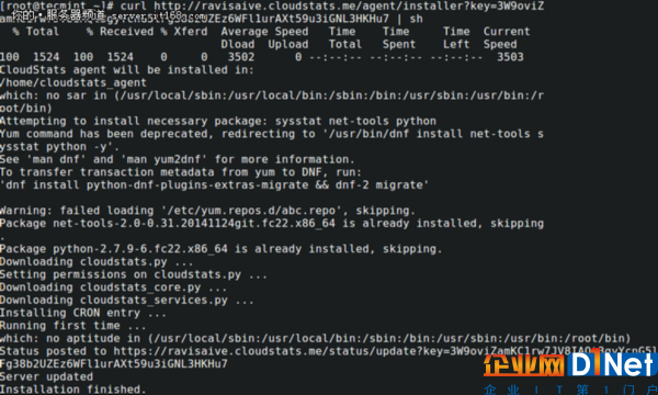 如何使用CloudStats监控Linux服务器