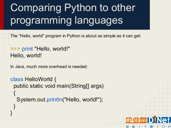 大数据之7个你现在该学习Python的理由