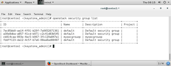 默认OpenStack安全组：如何更改规则？