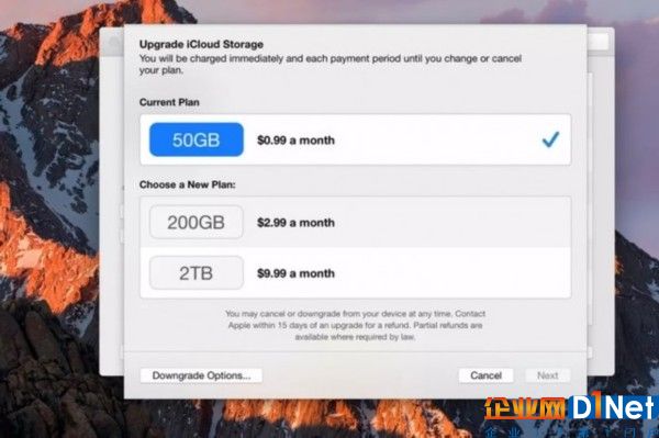 iCloud云存储降价 2TB容量直接打五折 