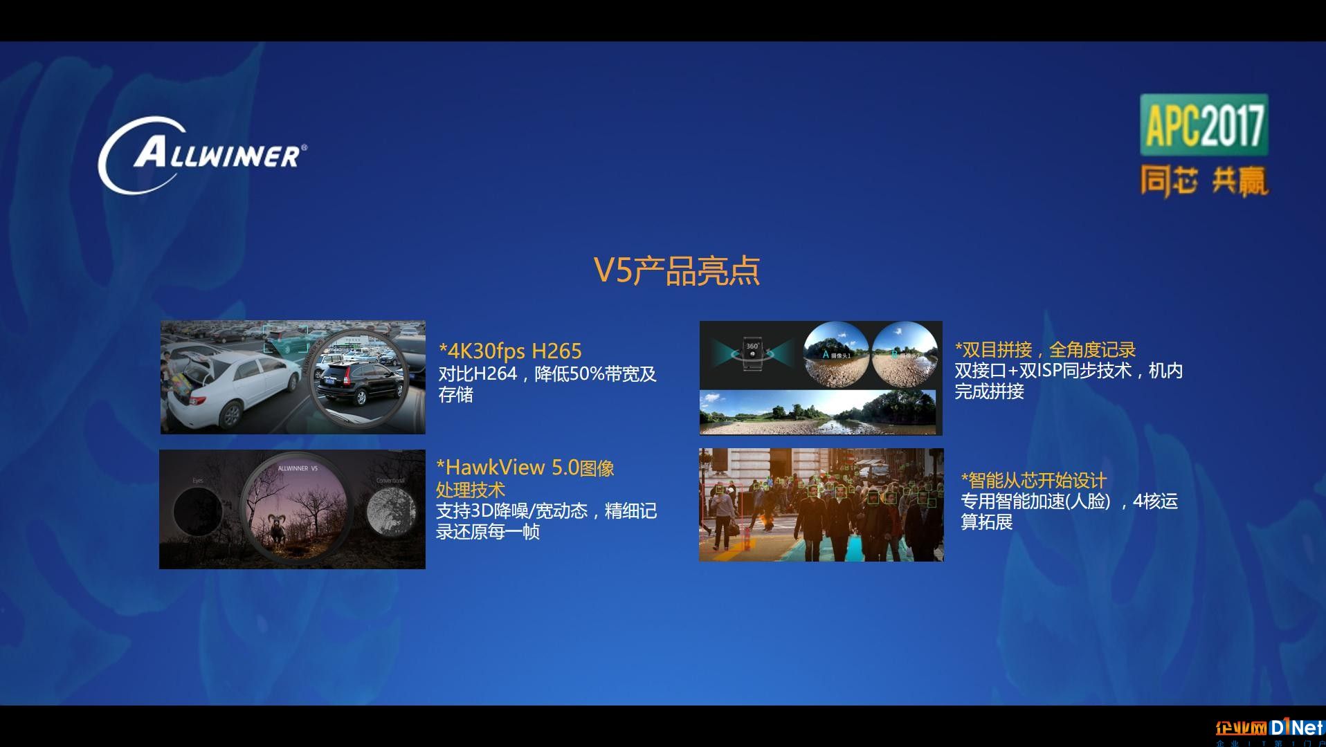 全志正式发布V5系列新一代编码处理器 迈向双目智能影像市场