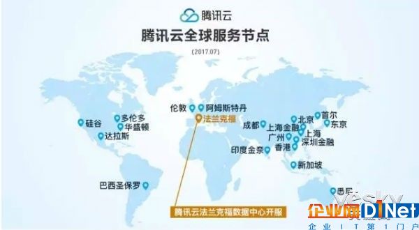腾讯国内国外数据中心相继开服 全球化再加速