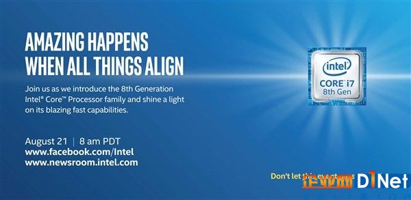 放弃挤牙膏！Intel 8代酷睿COU突变：10nm来了