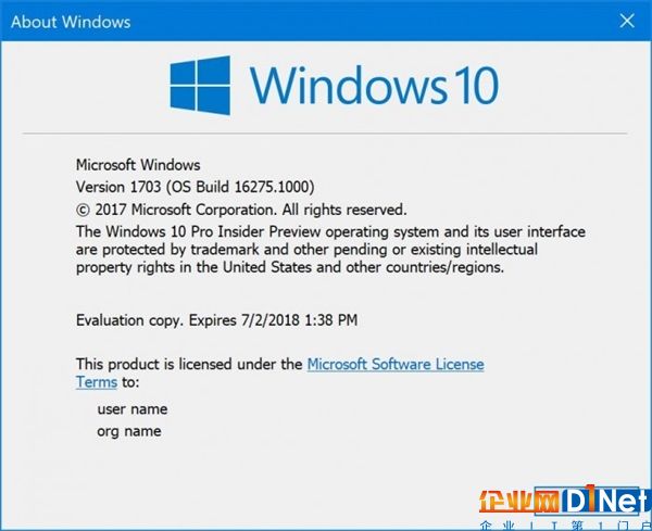 Windows 10新版16275发布：集中力量灭Bgu