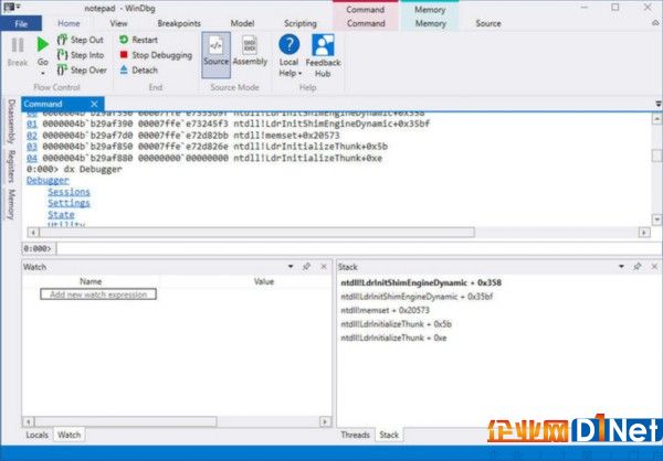 WinDbg新版本，可直接执行JavaScript