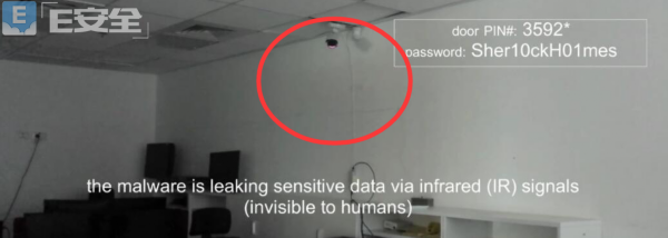 恶意软件通过监控摄像头的红外线可窃取隔离网络数据-E安全