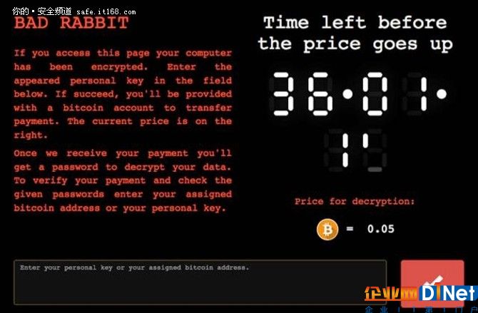 威胁聚焦：追踪BadRabbit勒索软件