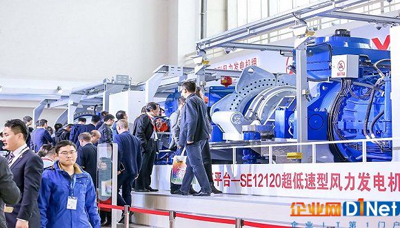 三一重能905和906超低速机型，906机型的发电量提高了7%。摄影：张楠本土制造崛起
