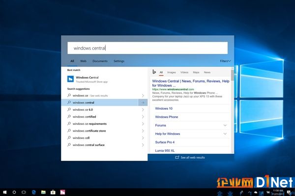 Windows 10 RS4新版界面现身：全局搜索大变样