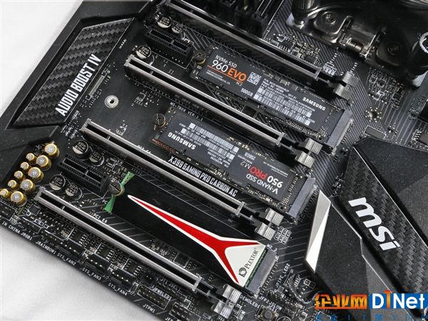 AMD 16核撕裂者配NVMe SSD RAID：轻松飙上6GB/s