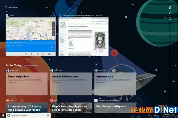 Windows 10新预览版干货满满：时间轴功能将首次上线