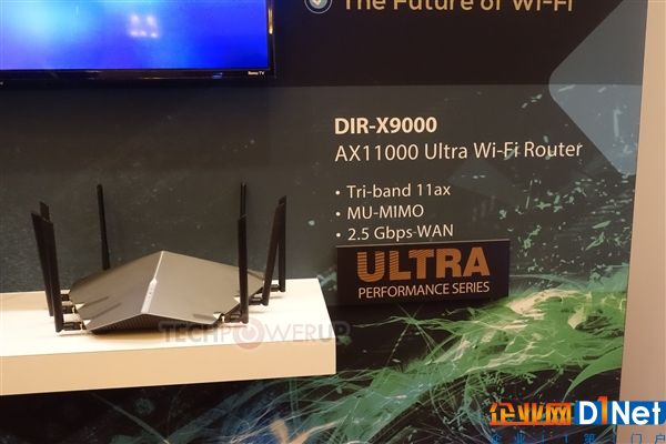 D-Link展示全新802.11ax旗舰路由器：11Gbps保你用十年