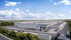 T5 公司计划在爱尔兰建设的T5 @ Ireland数据中心园区渲染图